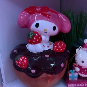 my melody strawberry ceramic